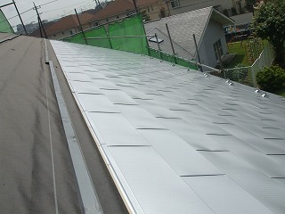 照り返しが眩しい銀色